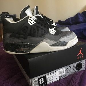 Nike Air Jordan IV 4 FEAR PACK Size 8 RARE NDS